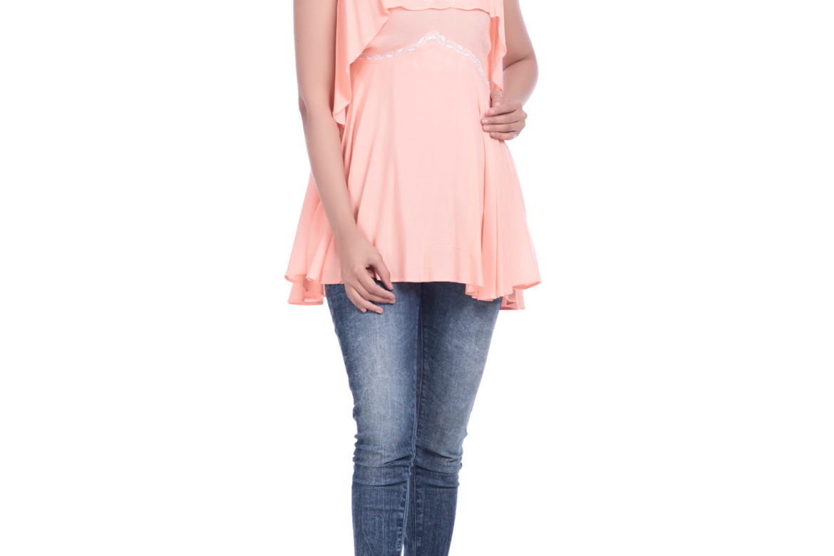 Peach Lucknowi Chikankari Blouse